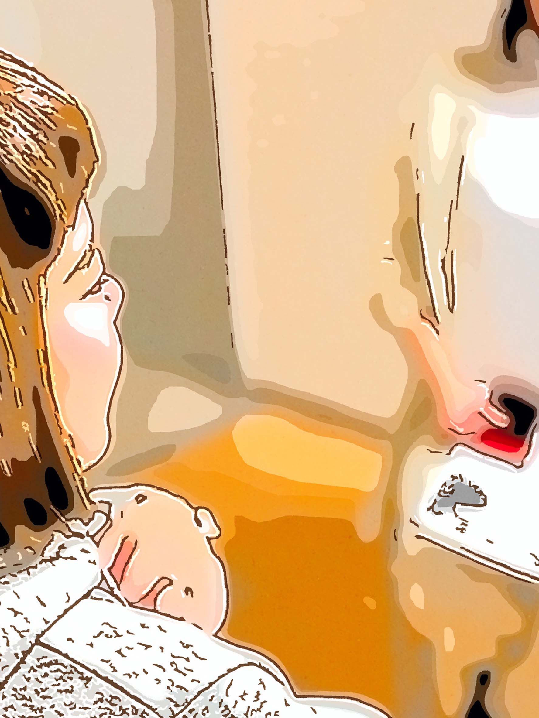 コーチングの様子